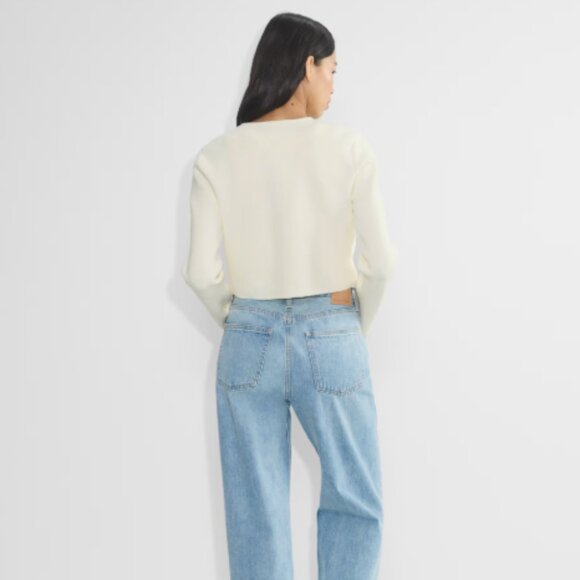 Aritizia Babaton Notable Cardigan in Light Birch Size Extra Small XS - Picture 3 of 11